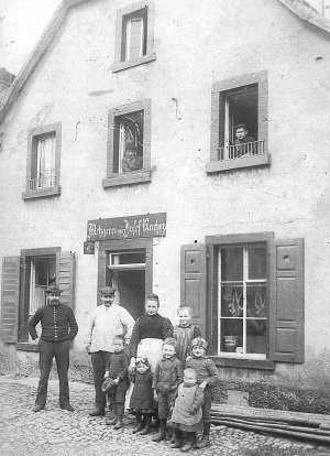 Metzgerei um 1920